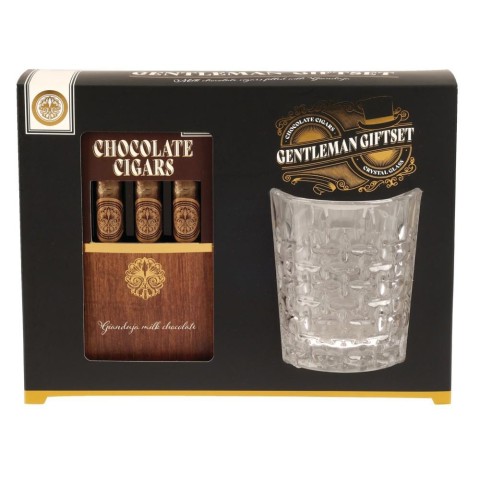 BICCHIERE WHISKYSIGARI CIOCCO